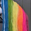 Hobby Horse Unicorn Rainbow mit schwarzem Halfter