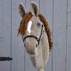 Hobby Horse Oliver mit schwarzem Halfter