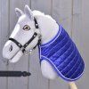 Decke DeLuxe blue doppelseitig