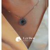 Silberne Halskette mit LarDen-Medaillon