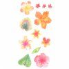 Velké samolepky - Watercolor Blossom, 3 archy