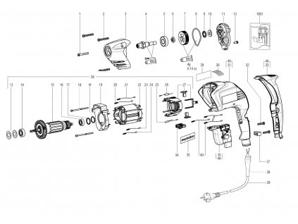 Vrtačka BE 4006 Metabo 00554000