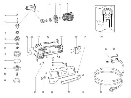 Excentrická bruska SX E 400 Metabo 00405000