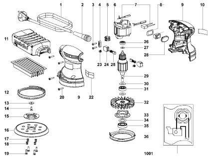 Excentrická bruska FSX 200 Intec Metabo 09225000