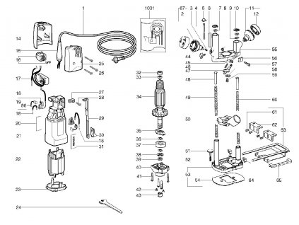 Fréza OFE 738 Metabo 00738000