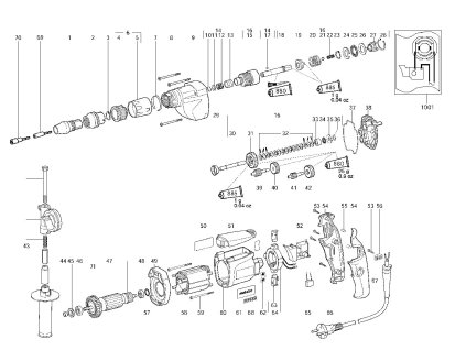 Šroubovák USE 8 Metabo 20002000