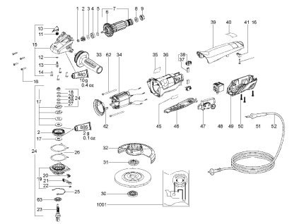 Malá úhlová bruska WEP14-125 QuickProtect Metabo 00289000