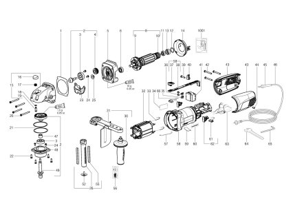 Satinační bruska SE 12-115 Metabo 02115000