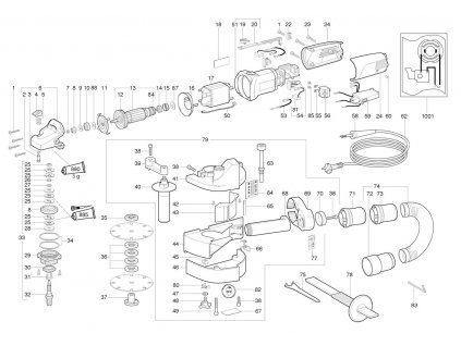 Drážkovací fréza MFE 30 Metabo 01119000
