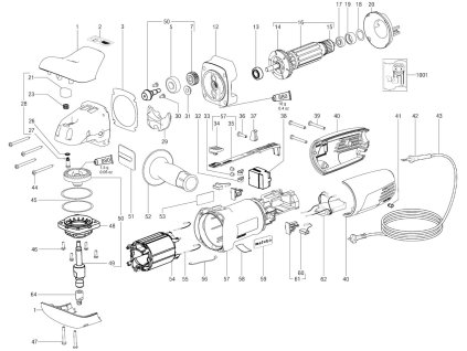 Leštička PE 12-175 Metabo 02175000