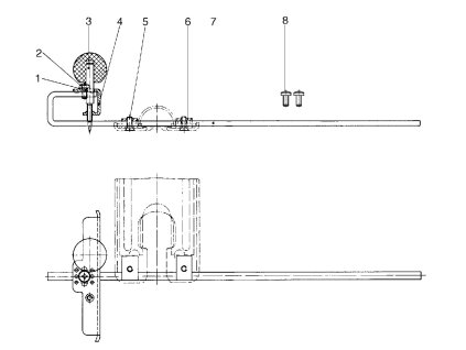 Kruhové a rovnoběžné vedení Metabo 31340000