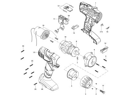 Aku šroubovák ASV 14 A Narex 65404680