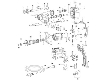 Příklepová vrtačka EVP 13 H-2C Narex 763320