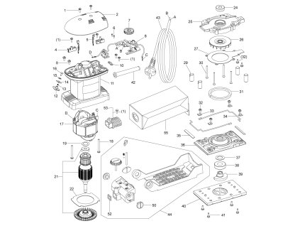 Vibrační bruska EBV 130 E Narex 626475