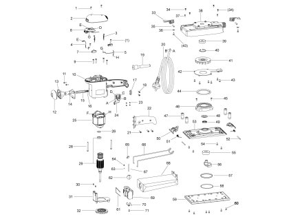 Vibrační bruska EBV 230 E Narex 630387