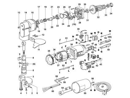 Nůžky EN 25 E Narex 635507