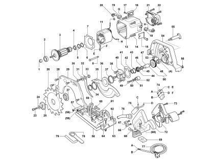 Kotoučová pila EPK 16 C Narex 621815