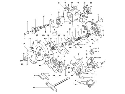 Kotoučová pila EPK 16 D Narex 624735
