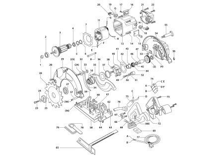 Kotoučová pila EPK 16 D Narex 778198