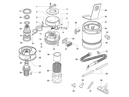Vysavač VYS 20 Narex 616687