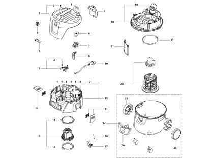 Vysavač VYS 21-01 Narex 65403608