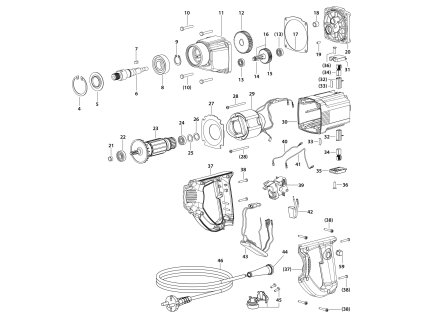 Elektrická vrtačka EV 16 K-S Narex 65404751