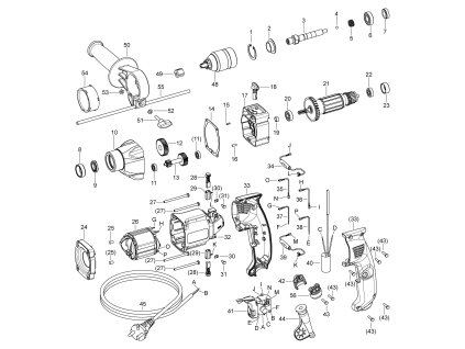 Příklepová vrtačka EVP 13 E-H3 Narex 630649
