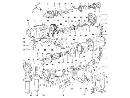 Příklepová vrtačka EVP 16-2S Narex 586029