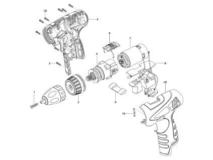 Aku šroubovák ASV 10-2A Narex 764429