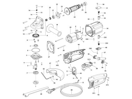 Úhlová bruska EBU 15 H Narex 638079