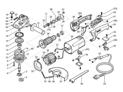Úhlová bruska EBU 18 F-A Narex 618973