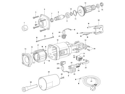 Přímá bruska EBK 30-8 E Narex 763328
