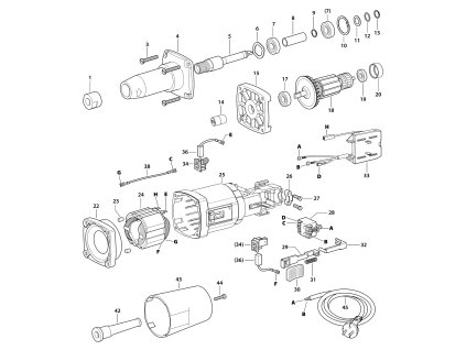 Přímá bruska EBD 30-8 E Narex 763324
