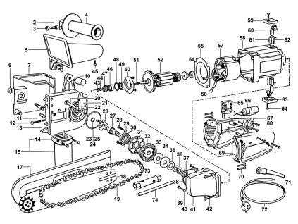 Řetězová pila EPR 30-S Narex 620363