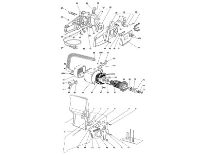 Řetězová pila EPR 40 Narex 403913
