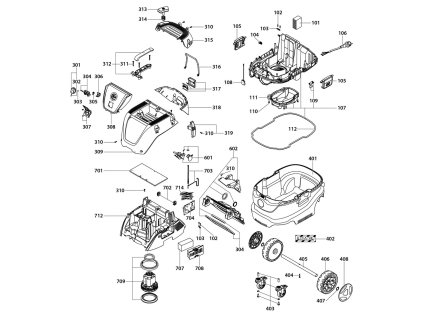 Vysavač VYS 33-21 L Narex 65900590