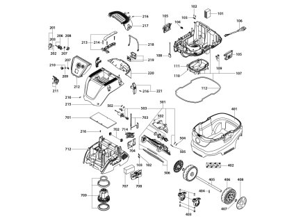 Vysavač VYS 33-71 L Narex 65900592