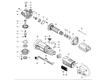 Úhlová bruska EBU 115-10 Narex 65404595