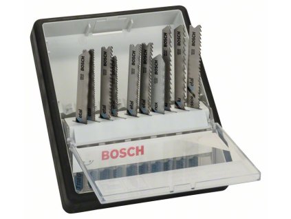 Sada pilových plátků Bosch Robust Line Metal Expert, se stopkou T. 10-dílná