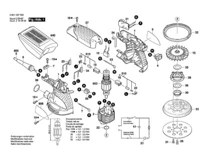 Excentrická bruska GEX 125-1 AE Bosch 3601C87500