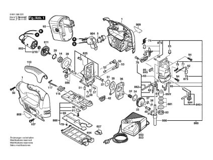 Aku přímočará pila GST 18 V Bosch 3601E98300