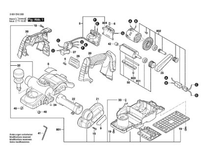 Aku Hoblík GHO 18 V-LI Bosch 3601EA0300