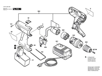 šroubovák 3650 Bosch 0601948460