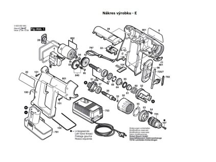 Aku šroubovák PSR 7,2 VE-2 Bosch 0603932660