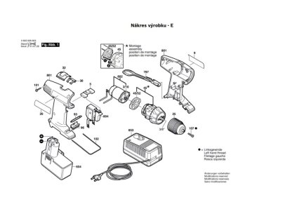 Aku šroubovák PSR 9,6 VES-2 Bosch 0603936667