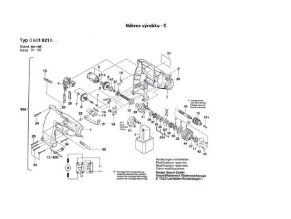 Aku šroubovák GBR 7,2 V Bosch 0601921003