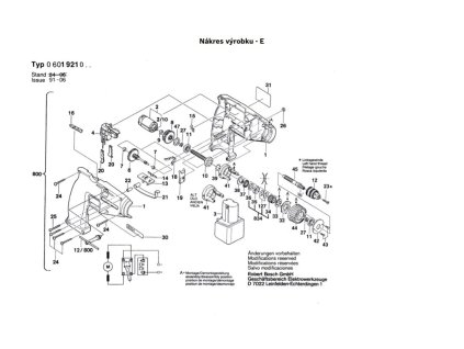 Aku šroubovák GBR 7,2 V Bosch 0601921023