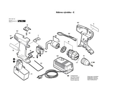 Aku šroubovák GSR 7,2 V Bosch 0601949767