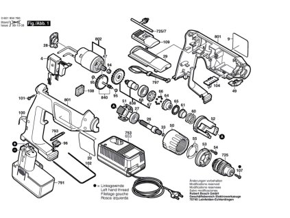 Aku šroubovák GSR 7,2 VE-1 Bosch 0601934770
