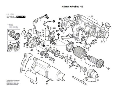 Příklepová vrtačka GSB 1800-2 Bosch 060114A008